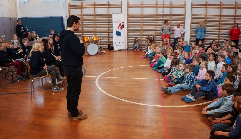 Rekrutteringskonsert p� Buer skole 25.4 2014